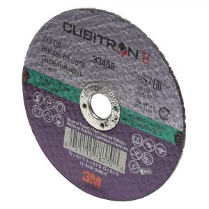 33455 - 3"X.0625X3/8" CUBRITRON CUT OFF WHEEL
