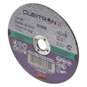 33456 - 3"X.04"X3/8" CUBITRON CUT OFF WHEEL