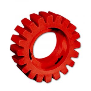 DYB 92255 - 4-1/4 X 1-1/4 RED ERASER WHL