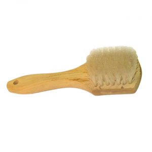 WWP A09-01 - WHITEWALL BRUSH BRASS BRISTLE W/PLASTIC HANDLE