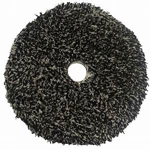 WIZ 11601 - 6" 21 DA POLISHER BLACK MICROFIBER CUTTING PAD