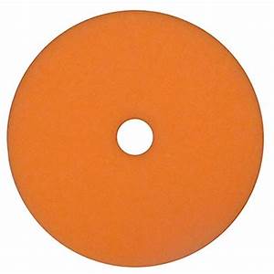 WIZ 11603 - 6" 21 DA POLISHER ORANGE FOAM POLISHING PAD